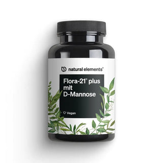 Flora-21® plus mit D-Mannose, vegan